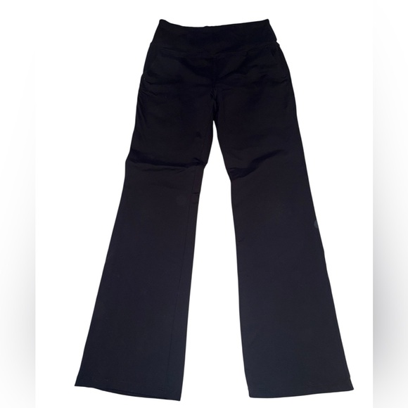 Agenlulu High Rise Bootcut Leggings Black Stretch Yoga Pants M - Picture 3 of 8